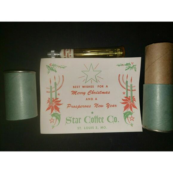 Vintage Star Coffee Co. St. Louis Christmas Advertising GiveAway Screwdriver NOS - Picture 1 of 6